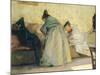 Morning Toilette, 1898-Telemaco Signorini-Mounted Giclee Print