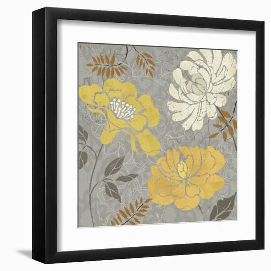 Morning Tones Gold-Daphne Brissonnet-Framed Art Print