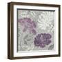 Morning Tones Purple I-Daphne Brissonnet-Framed Art Print