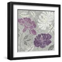 Morning Tones Purple I-Daphne Brissonnet-Framed Art Print