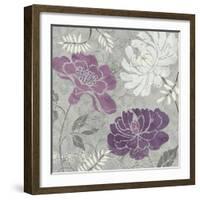 Morning Tones Purple I-Daphne Brissonnet-Framed Art Print