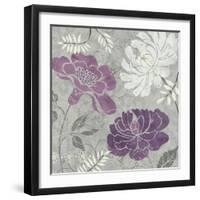 Morning Tones Purple I-Daphne Brissonnet-Framed Art Print