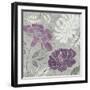 Morning Tones Purple I-Daphne Brissonnet-Framed Art Print