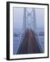 Morning Traffic on Oakland Bay Bridge, San Francisco, California, USA-Walter Bibikow-Framed Photographic Print