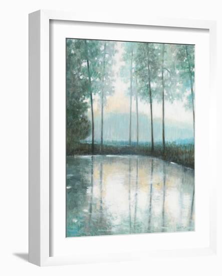 Morning Trees 1-Norman Wyatt Jr.-Framed Art Print