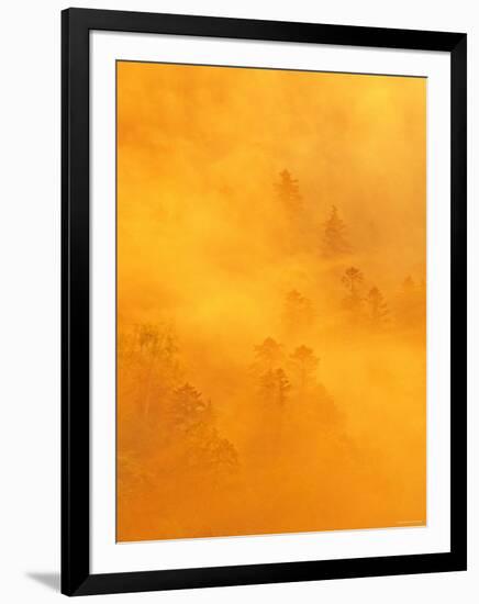 Morning View from Tsubetu Pass-null-Framed Photographic Print