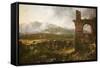 Morning View Near Tivoli-Thomas Cole-Framed Stretched Canvas