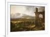 Morning View Near Tivoli-Thomas Cole-Framed Premium Giclee Print