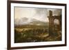 Morning View Near Tivoli-Thomas Cole-Framed Premium Giclee Print