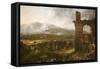 Morning View Near Tivoli-Thomas Cole-Framed Stretched Canvas