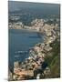 Morning View of Giardini-Naxos Resort, Taormina, Sicily, Italy-Walter Bibikow-Mounted Premium Photographic Print