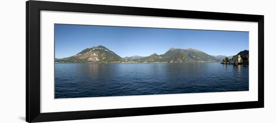 Morning View of Lake Como from Varenna, Lombardy, Italy-null-Framed Photographic Print