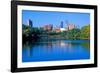 Morning view of Minneapolis skyline from Interstate 94, MN-null-Framed Photographic Print