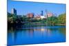 Morning view of Minneapolis skyline from Interstate 94, MN-null-Mounted Photographic Print