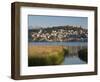 Morning View of Old Town and Car Samoil's Castle, Ohrid, Macedonia-Walter Bibikow-Framed Photographic Print