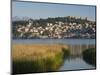 Morning View of Old Town and Car Samoil's Castle, Ohrid, Macedonia-Walter Bibikow-Mounted Photographic Print