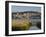 Morning View of Old Town and Car Samoil's Castle, Ohrid, Macedonia-Walter Bibikow-Framed Photographic Print