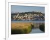 Morning View of Old Town and Car Samoil's Castle, Ohrid, Macedonia-Walter Bibikow-Framed Photographic Print