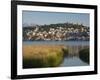 Morning View of Old Town and Car Samoil's Castle, Ohrid, Macedonia-Walter Bibikow-Framed Photographic Print