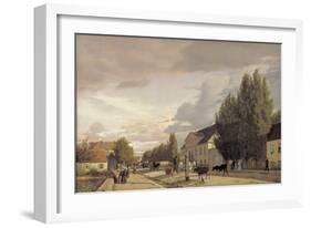 Morning View of Østerbro, 1836-Christen Schjellerup Kobke-Framed Giclee Print