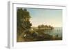 Morning, View on Smith's Island, Norwalk Bay, Connecticut, 1863 (Oil on Canvas)-George Loring Brown-Framed Giclee Print