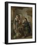 Morning Visit, 1796-Adriaen de Lelie-Framed Giclee Print