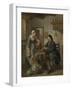 Morning Visit, 1796-Adriaen de Lelie-Framed Giclee Print