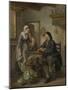 Morning Visit, 1796-Adriaen de Lelie-Mounted Giclee Print