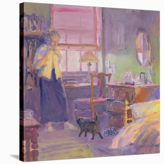 Morning Visitor-William Ireland-Stretched Canvas