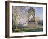 Morning Visitors to the Albert Memorial-Bob Brown-Framed Giclee Print