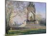 Morning Visitors to the Albert Memorial-Bob Brown-Mounted Giclee Print