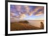 Morning Walk and Hayden Valley Fog, Yellowstone-Vincent James-Framed Photographic Print