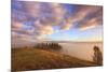 Morning Walk and Hayden Valley Fog, Yellowstone-Vincent James-Mounted Photographic Print