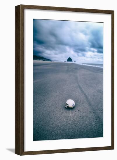 Morning Walk at Cannon Beach, Oregon Coast-Vincent James-Framed Photographic Print