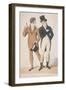 Morning Walking and Riding Dresses, C1810-W Read-Framed Giclee Print