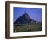 Morning with Flock of Sheep, Normandy-Walter Bibikow-Framed Photographic Print