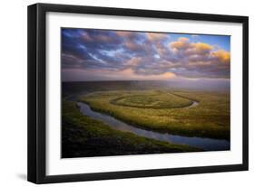 Morning Within Hayden Valley, Yellowstone National Park-null-Framed Photographic Print