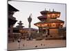 Morning Worship, Durbar Square, Unesco World Heritage Site, Patan, Kathmandu, Nepal-Don Smith-Mounted Photographic Print