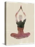 Morning Yoga Pose II-Judi Bagnato-Stretched Canvas