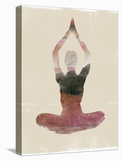 Morning Yoga Pose II-Judi Bagnato-Stretched Canvas