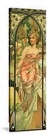 Morning-Alphonse Mucha-Stretched Canvas