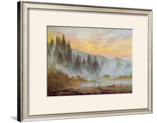 Morning-Caspar David Friedrich-Framed Giclee Print