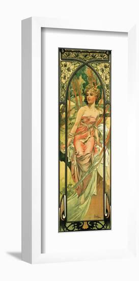 Morning-Alphonse Mucha-Framed Premium Giclee Print