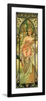 Morning-Alphonse Mucha-Framed Premium Giclee Print