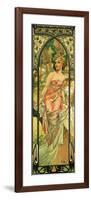 Morning-Alphonse Mucha-Framed Premium Giclee Print