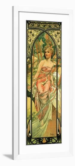 Morning-Alphonse Mucha-Framed Premium Giclee Print