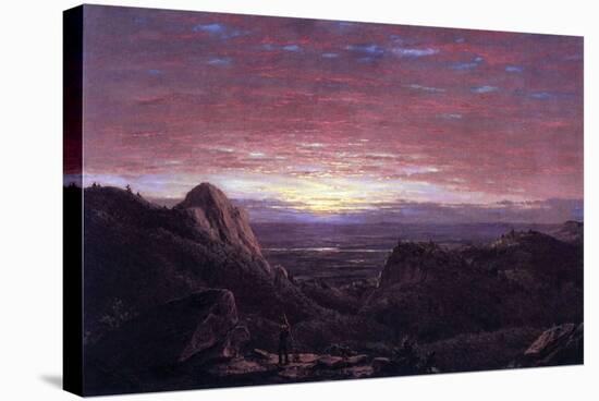 Morning-Frederic Edwin Church-Stretched Canvas