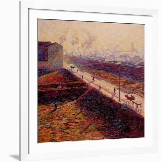 Morning-Umberto Boccioni-Framed Giclee Print