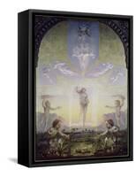 Morning-Philipp Otto Runge-Framed Stretched Canvas