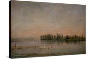 Morning-Charles-Francois Daubigny-Stretched Canvas